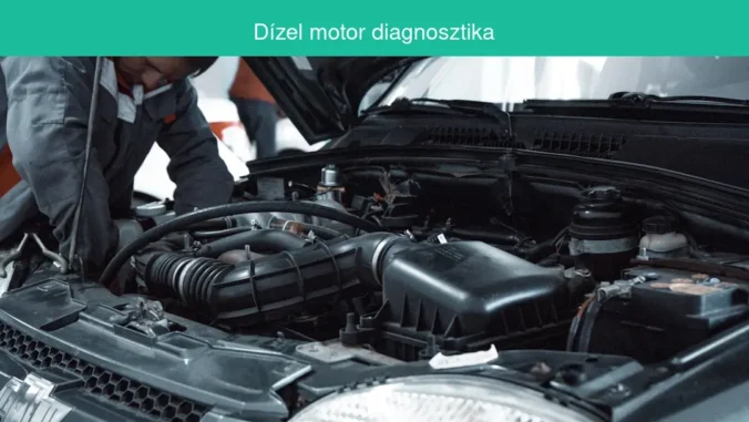 dízel motor diagnosztika