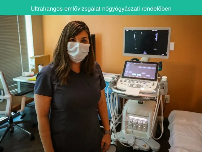 Ultrahangos emlővizsgálat nőgyógyászati rendelőben