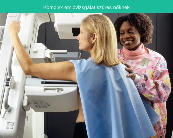 Komplex emlővizsgálat szűrés nőknek
